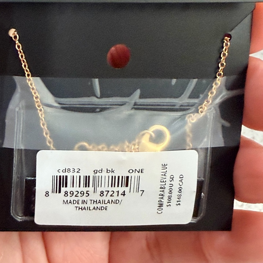 Coach Gold Lock and Key Necklace - Picture 4 of 6